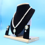 Single Moti Pendant Pearl Necklace - Image 3