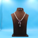 Ruby Pendant Pearl Necklace - Image 2