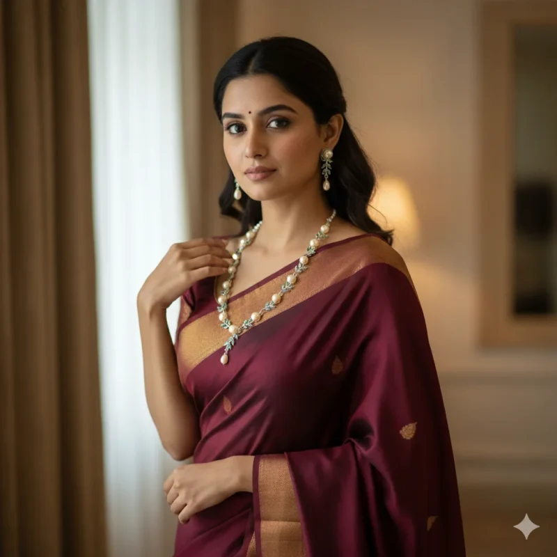 Classic Pearl Jewellery Necklace