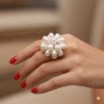 Bunch of Pearl Ring