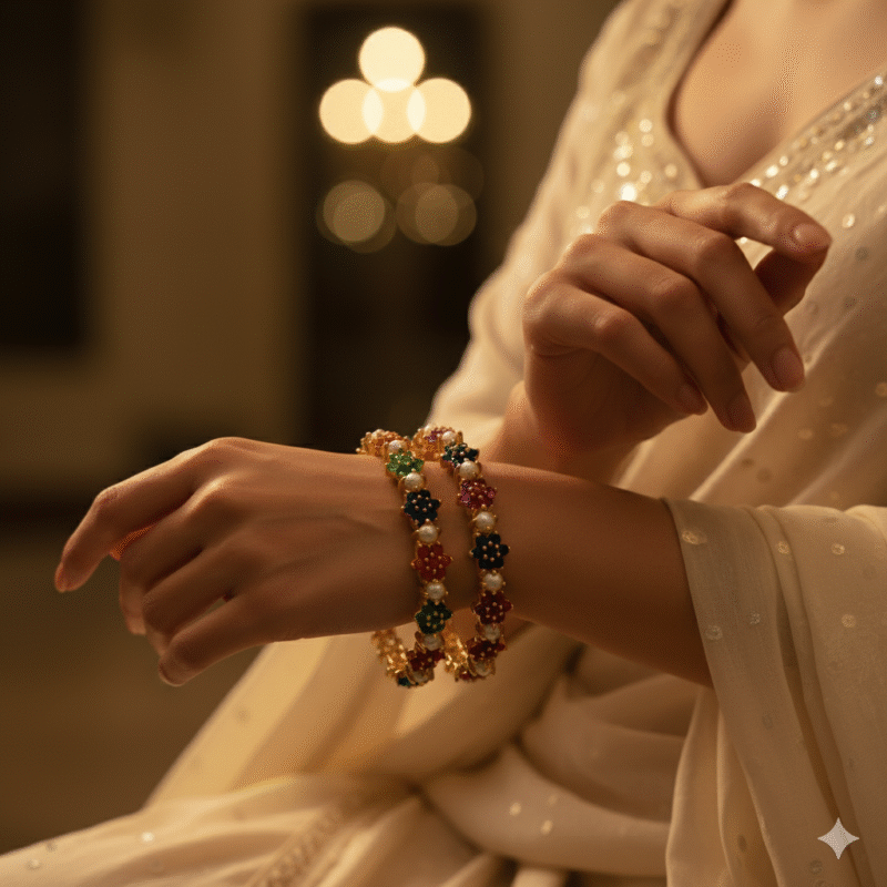 Pearl bangles
