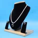 Single Line Pearl Necklace - Image 3