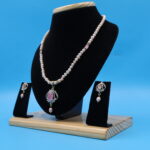 Single Line Pearl Necklace - Image 3