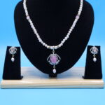 Single Line Pearl Necklace - Image 4