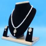 Single Line Pearl Necklace - Image 3