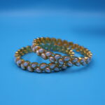 Leaf Shape Pearl Bangles - Image 4