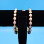 Drop Shape Pearl Bangles - Image 2