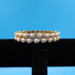 Drop Shape Pearl Bangles - Image 4