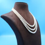 Three Layer pearl Necklace - Image 3