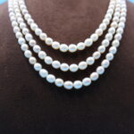 Three Layer pearl Necklace - Image 4
