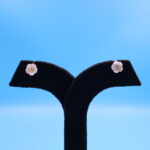 Flower Shape Pearl Earrings - Image 3