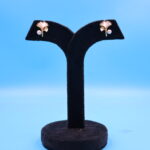 Flower Pearl Earrings - Image 2