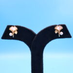 Flower Pearl Earrings - Image 3