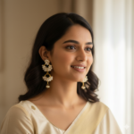 Pearl earrings