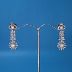 CZ Pearl Jhumkas - Image 3