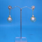 Ring Design Pearl Earrings - Image 3