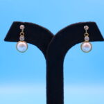 Hanging Pearl Earrings - Image 2