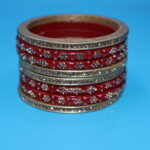 Maroon Colour Lac Bangles - Image 5