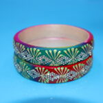 Multicolor Lac Bangles - Image 4