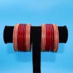 Red Colour Design Luc Bangles - Image 2