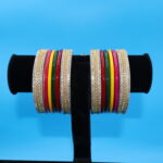 Multicolour Design Lac Bangle Set - Image 2