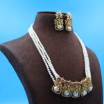 Rani Haar Pearl Necklace Set - Image 4