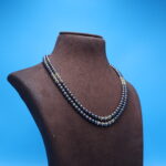 Two Layer Grey Pearl Necklace - Image 4