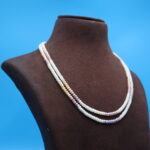 Two Layer Plain Pearl Necklace - Image 4