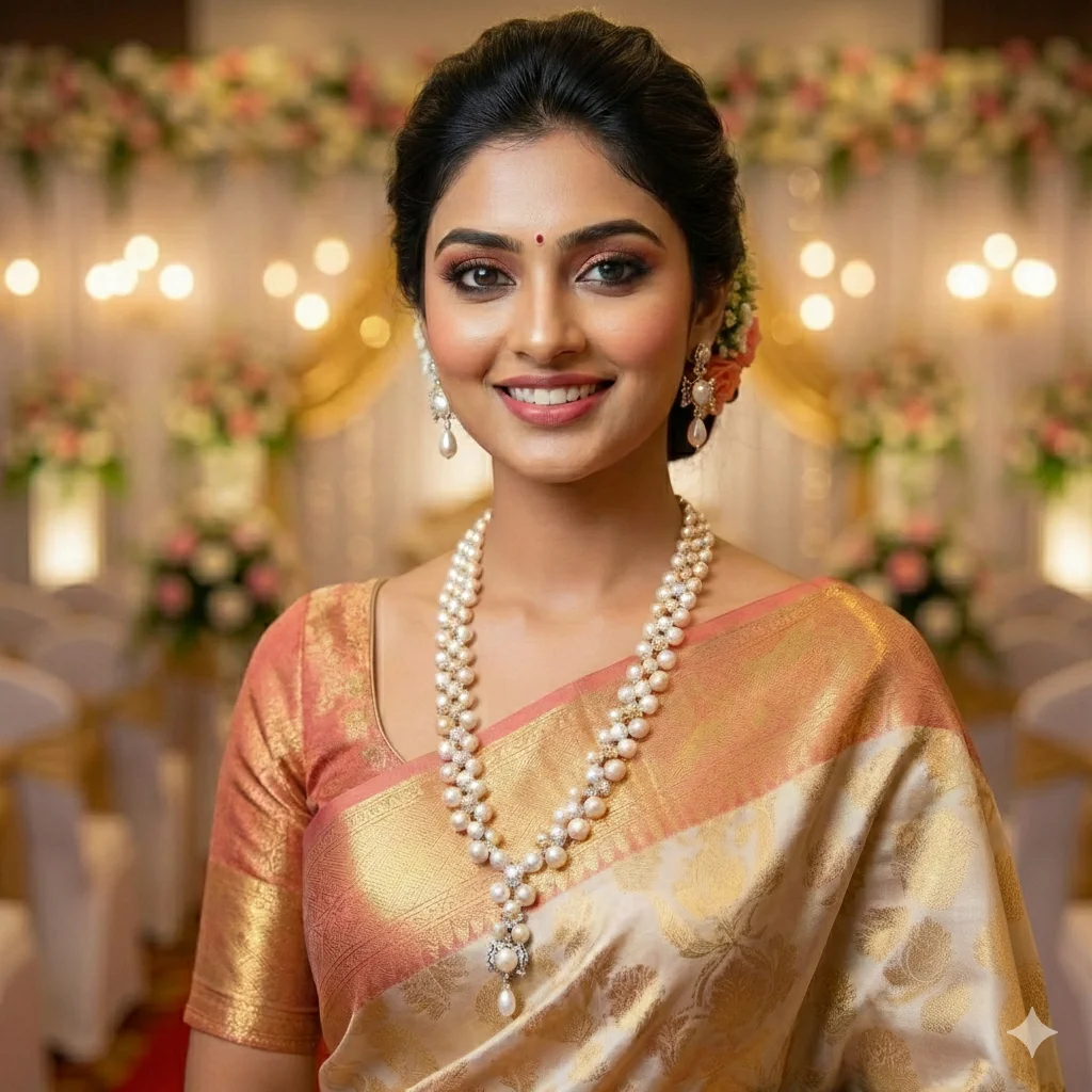 traditional hyderabad pearl sets