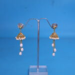 Hanging Pearl Earrings - Image 2