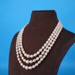 Oval Pearl Necklace Set - Image 2