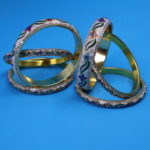Flower Design Lac Bangles - Image 4