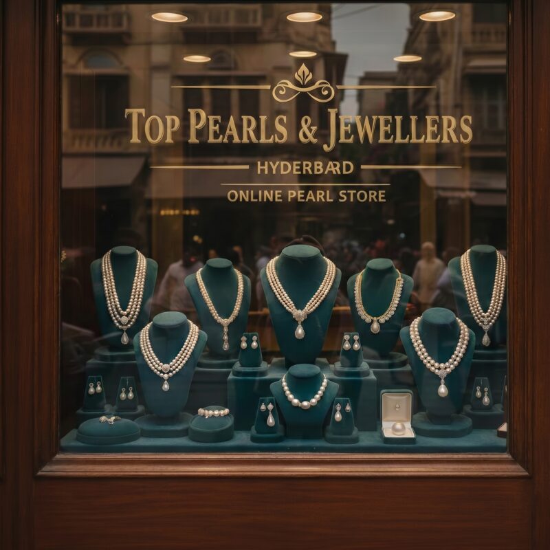 City of Pearls pearl jewellery from Hyderabad Telangana