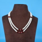 Onex Two Layer Pearl Necklace - Image 2