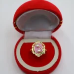 Pink Color Pearl Ring - Image 3