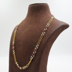 Two Layer Pearl Tar mala - Image 3