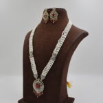 Oval Pearl Rani Haar Necklace - Image 2