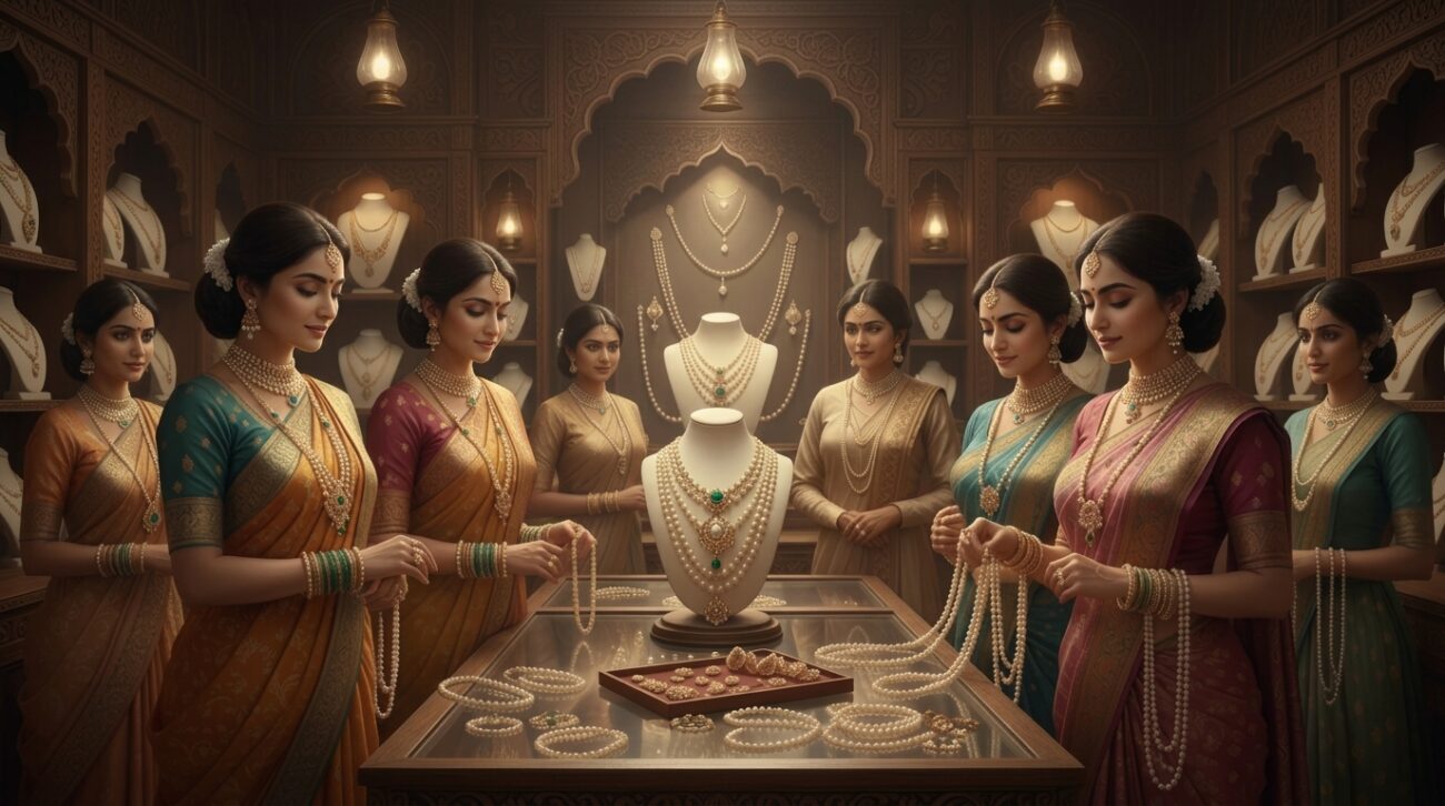 pearl jewellery from Hyderabad