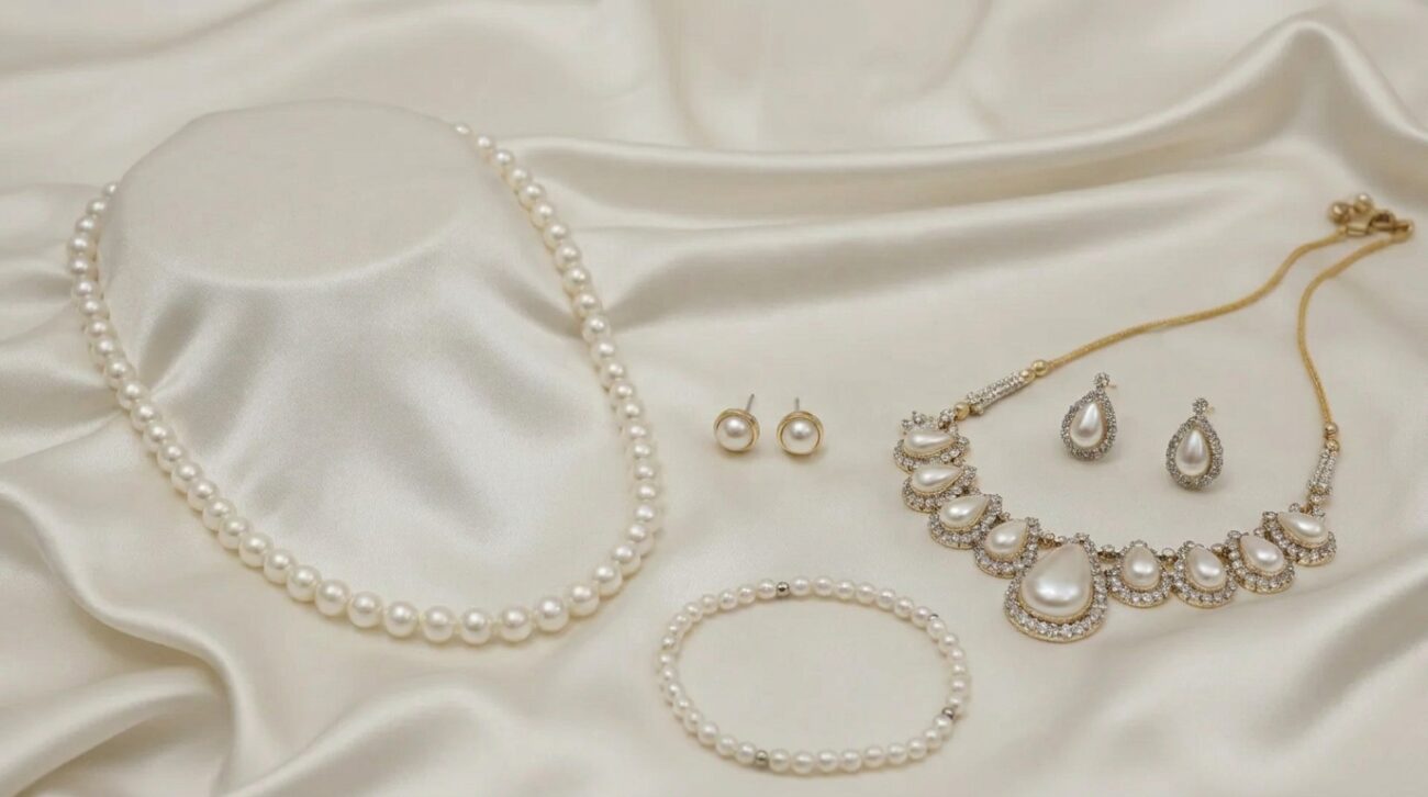pearl necklace sets women