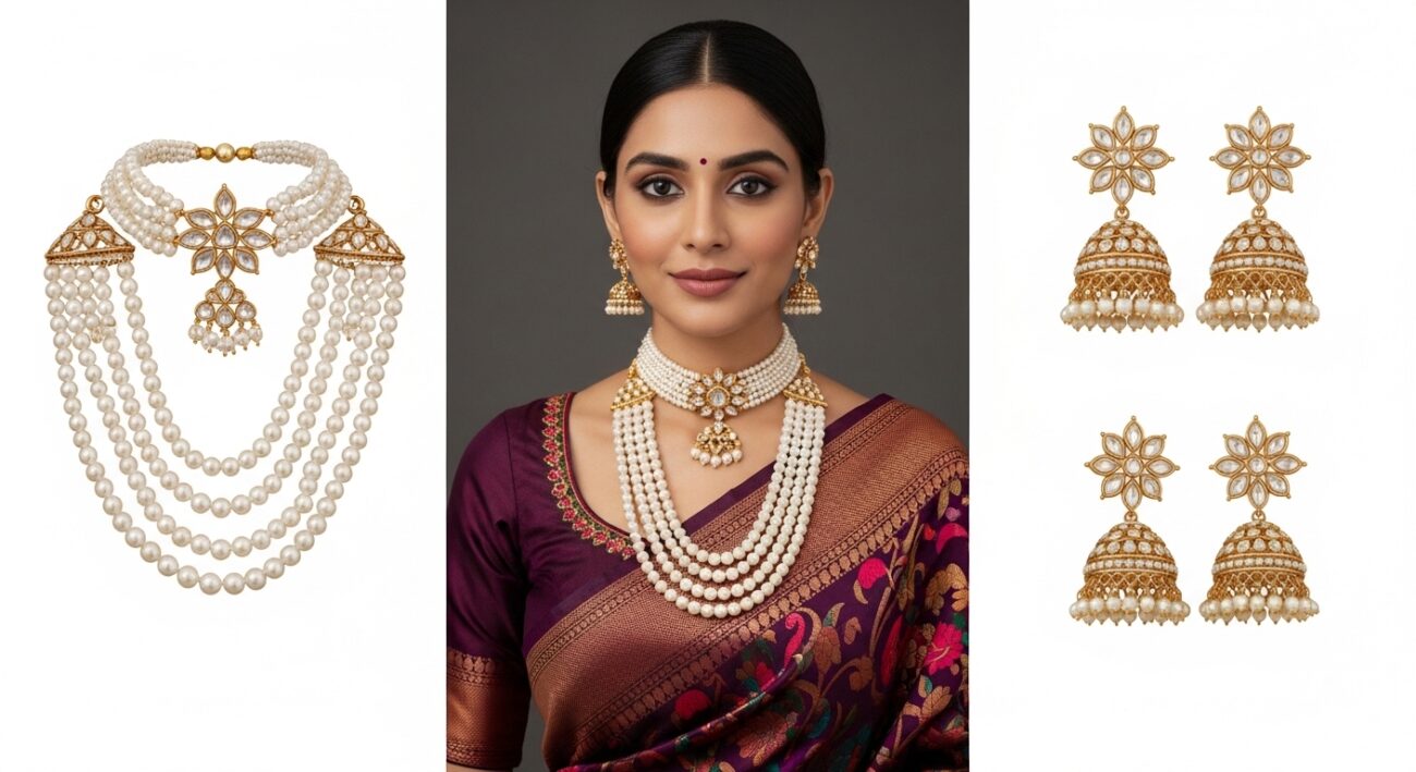 Pearl Necklace Sets