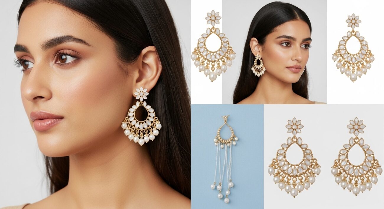 Pearl Stud Earrings