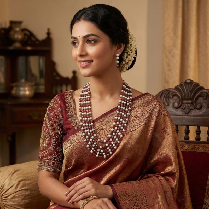 Shop Hyderabadi Pearl Necklace Set and Hyderabadi Pearl Jewellery Online