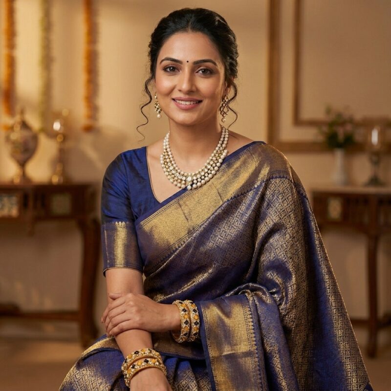 Buy Modern Pearl Bangles With Pearl Jewellery Set Online