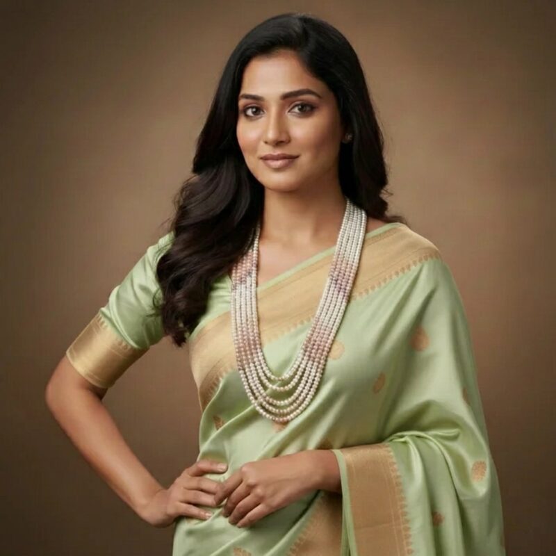 Buy Real Pearl Necklace Set and Plain Pearl Choker Set Shop Online