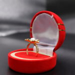 Lavender Blossom Pearl Ring - Image 4