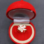 Golden Petal Pearl Ring - Image 2