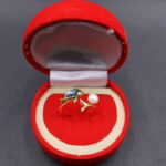 Dolphin’s Ocean Pearl Ring - Image 2
