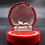 White Blossom Grace Pearl Ring - Image 3