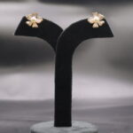 Royal Blossom Pearl Studs - Image 4
