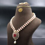 Ruby Royale Pearl Necklace - Image 3